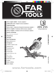 Far Tools JOS 255 Traduccion Del Manual De Instrucciones Originale