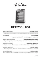 Pur Line HEATY QU 800 Manual De Usuario