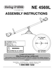 Playcore Swing-N-Slide NE 4569L Instrucciones De Ensamblaje