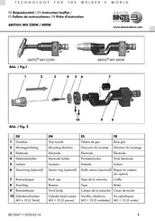 Abicor Binzel ABITIG WH 220W Folleto De Instrucciones
