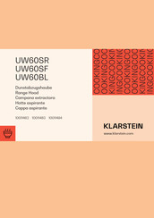 Klarstein UW60BL Manual Del Usuario