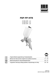 Schneider Airsystems FSP-FP-HTE Manual De Instrucciones