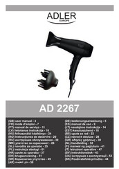 Adler europe AD 2267 Manual De Uso