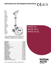 Nilfisk SPINTEC 443 H Instrucciones De Uso