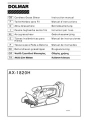 Dolmar AX-1820H Manual De Instrucciones