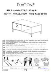 Diagone MANCHESTER E16 050 Manual Del Usuario