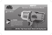 MAC TOOLS BWP151-CA Manual De Operación Y Mantenimiento