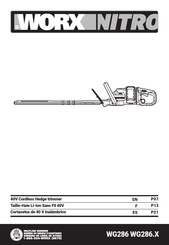 Worx Nitro WG286 Serie Manual Del Usuario