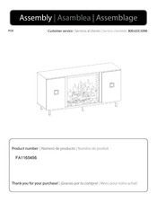 Southern Enterprises FA1165456 Instrucciones De Montaje