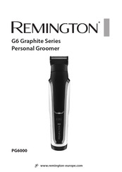 Remington G6 Graphite Serie Manual De Instrucciones