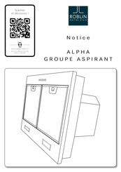 ROBLIN ALPHA-5-GR Manual De Instrucciones