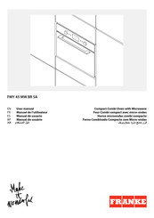 Franke FMY 45 MW BK Manual De Usuario