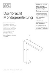 Dornbracht LULU 33534710-00 Instrucciones De Montaje