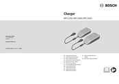 Bosch Charger BPC3403 Instrucciones De Servicio Originales