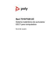 Poly Savi 7310 Guia Del Usuario