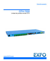 Exfo OTH-7000 Manual De Usuario