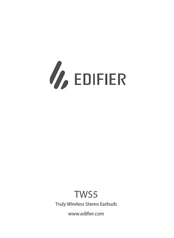 Edifier TWS5 Manual Del Usuario