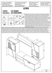 Forma Ideale LENS UP 00889 Instrucciones De Montaje