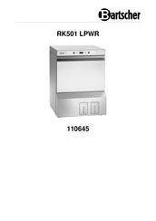 Bartscher RK501 LPWR Manual De Instrucciones