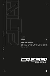 Cressi ISUP Manual Del Usuario