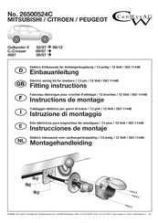 ConWys AG 26500524C Instrucciones De Montaje