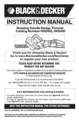 Black and Decker HH2455 Manual De Instrucciones