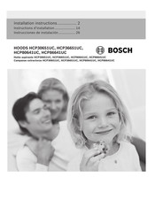 Bosch HCP86641UC Instrucciones De Instalación