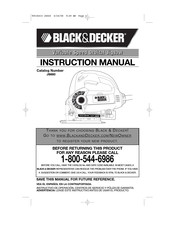 Black and Decker JS660-CA Manual De Instrucciones
