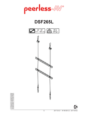 peerless-AV DSF265L Instrucciones De Montaje