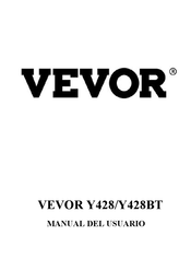 VEVOR Y428 Manual Del Usuario