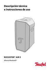 Teufel ROCKSTER AIR 2 Descripción Técnica E Instrucciones De Uso