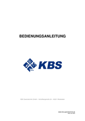 KBS NEBE94GLRE Instrucciones Para Instalación, Uso Y Mantenimiento