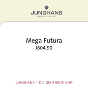 Junghans Mega Futura J604.90 Manual Del Usuario