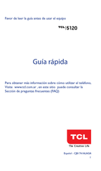 TCL 5120 Guía Rápida