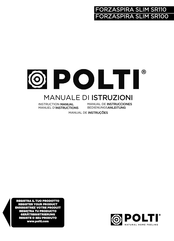 POLTI Forzaspira Slim SR110 Manual De Instrucciones