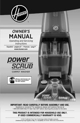 Hoover power SCRUB FH50150 Manual Del Propietário