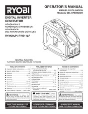 Ryobi RYi900LP Manual Del Operador