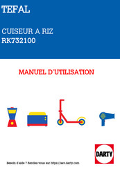 TEFAL RK732100 Manual Del Usuario