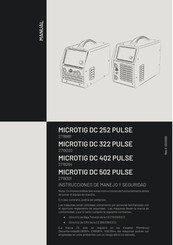 Nippon Gases MICROTIG DC 252 PULSE Instrucciones De Manejo Y Seguridad