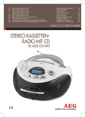 AEG SR 4353 CD/MP3 Instrucciones De Servicio