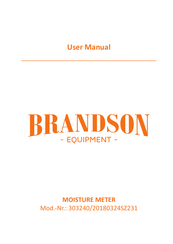 Brandson Equipment 303240/20180324SZ231 Manual Del Usuario