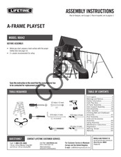 Lifetime 90042 Instrucciones De Ensamble