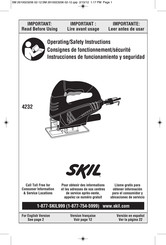 Skil 4232 Instrucciones De Funcionamiento Y Seguridad