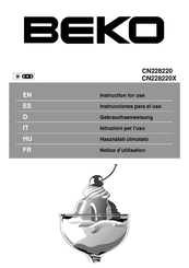 Beko CN228220X Instrucciones Para El Uso