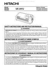 Hitachi Koki UC 24YJ Manual De Instrucciones