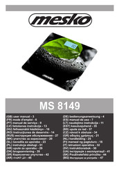 Mesko MS 8149 Manual De Uso