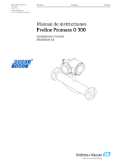 Endress+Hauser Proline Promass O 300 Manual De Instrucciones