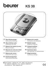 Beurer KS 38 Instrucciones Para El Uso