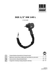 Schneider Airsystems SGS 1/2 HW 140 L Manual De Instrucciones Original