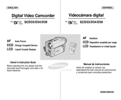 Samsung SCD33 Manual De Instrucciones